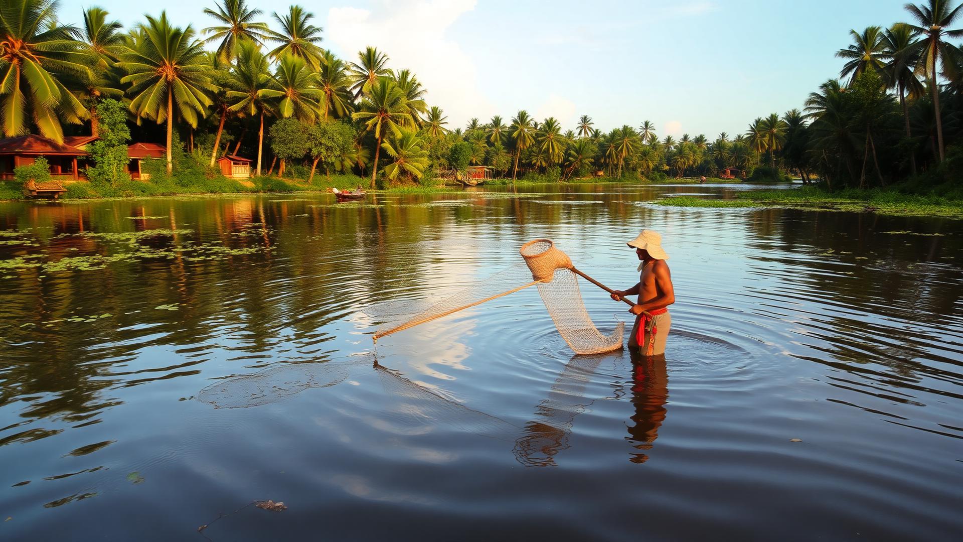 Traditional Fishing & Village Lunch Experience in Sri Lanka
